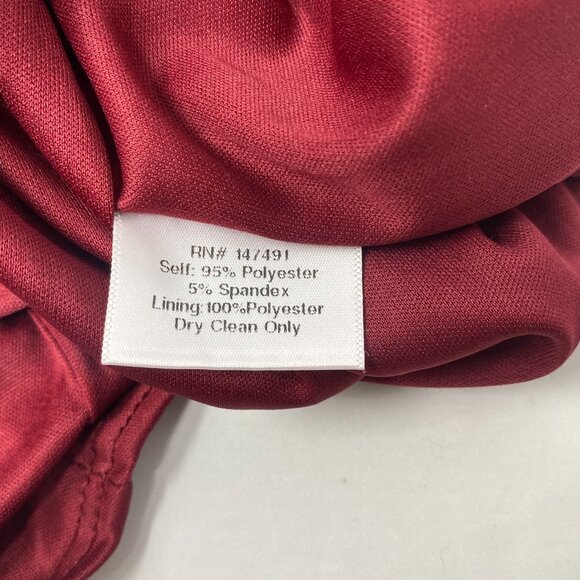 Katie May Anthropologie Erykah V-Wire Sangria Maxi Dress Small NWT $245 - Picture 15 of 15